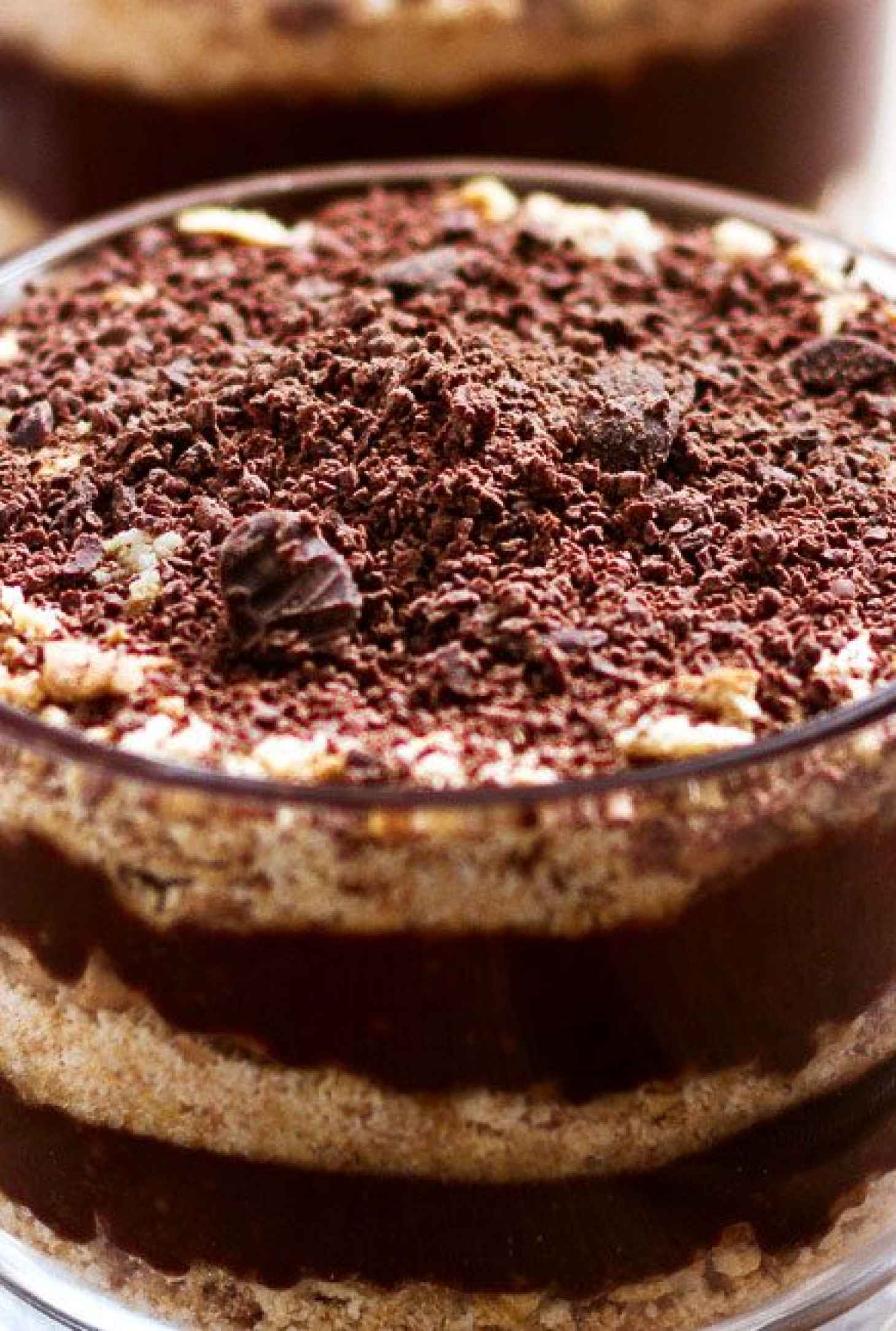 Addicting Chocolate Tiramisu - #recipe by #eatwell101 - https://www.eatwell101.com/gluten-free-chocolate-tiramisu-recipe