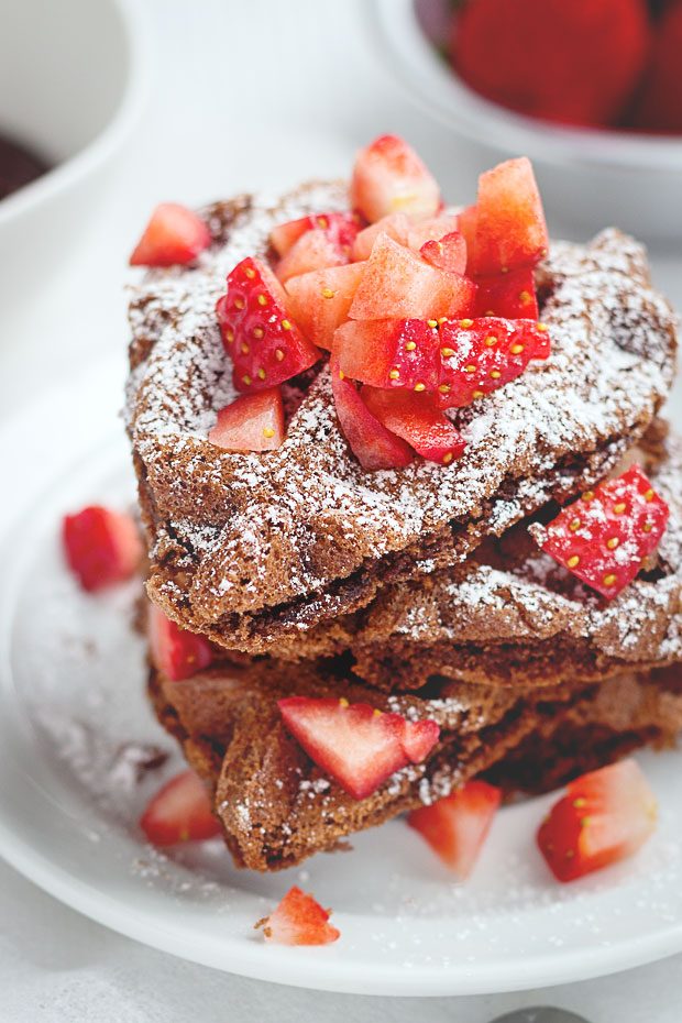 Fudge Waffles recipe