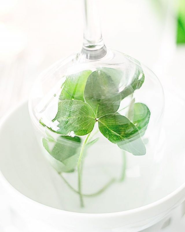 Last Minute DIY Idea to Decorate your Table for St. Patrick’s Day - #recipe by #eatwell101 - https://www.eatwell101.com/st-patricks-day-table-setting-ideas