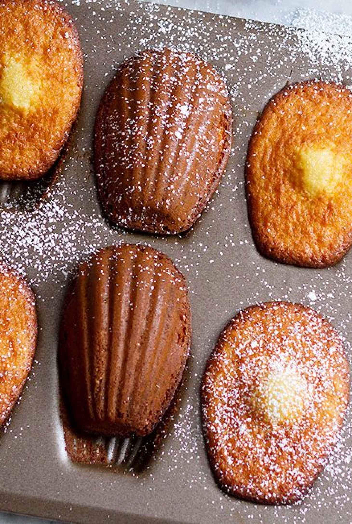 Madeleine Cakes with Honey Ginger - #recipe by #eatwell101 - https://www.eatwell101.com/madeleine-cakes-recipe