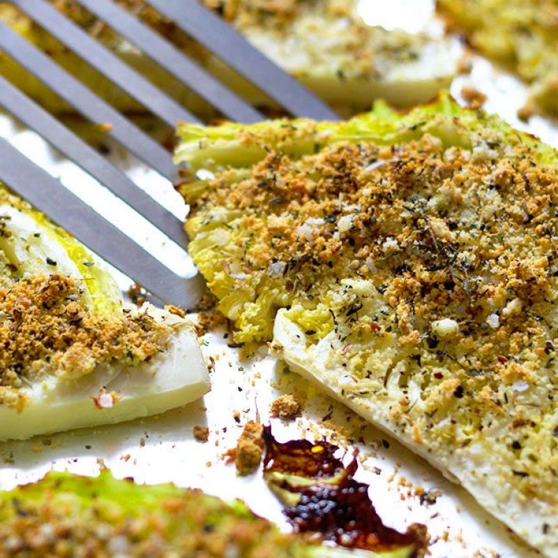 Roasted Garlic Parmesan Cabbage Wedges Recipe Eatwell101