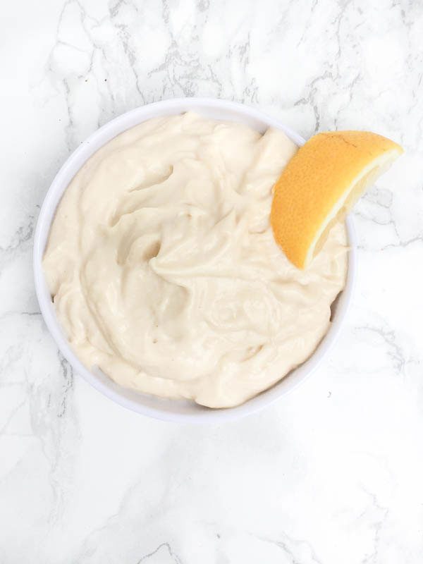 Creamy Tahini Garlic Mayo recipe