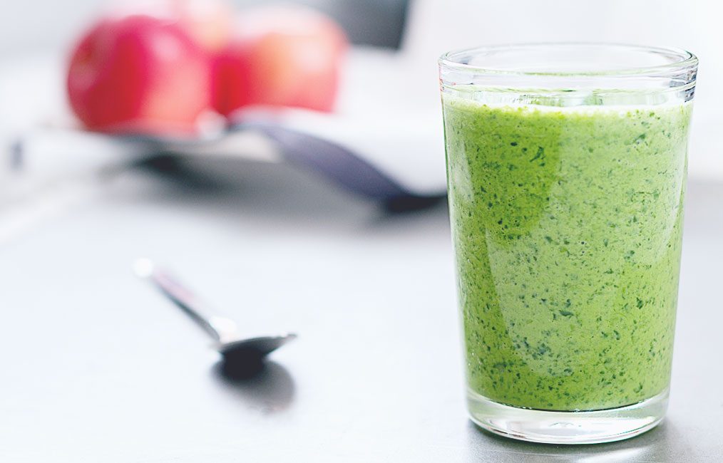 Avocado-Spinach Green Smoothie