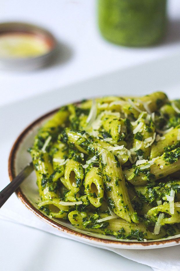 Homemade Kale Parsley Pesto Recipe — Eatwell101