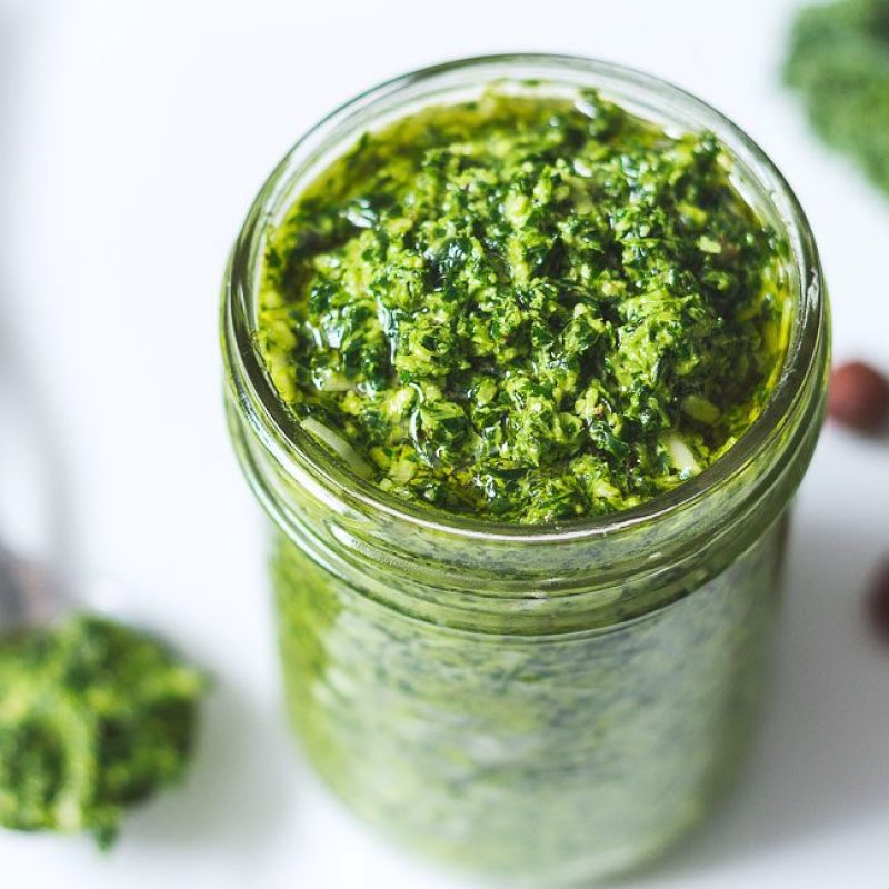 Homemade Kale Parsley Pesto Recipe — Eatwell101