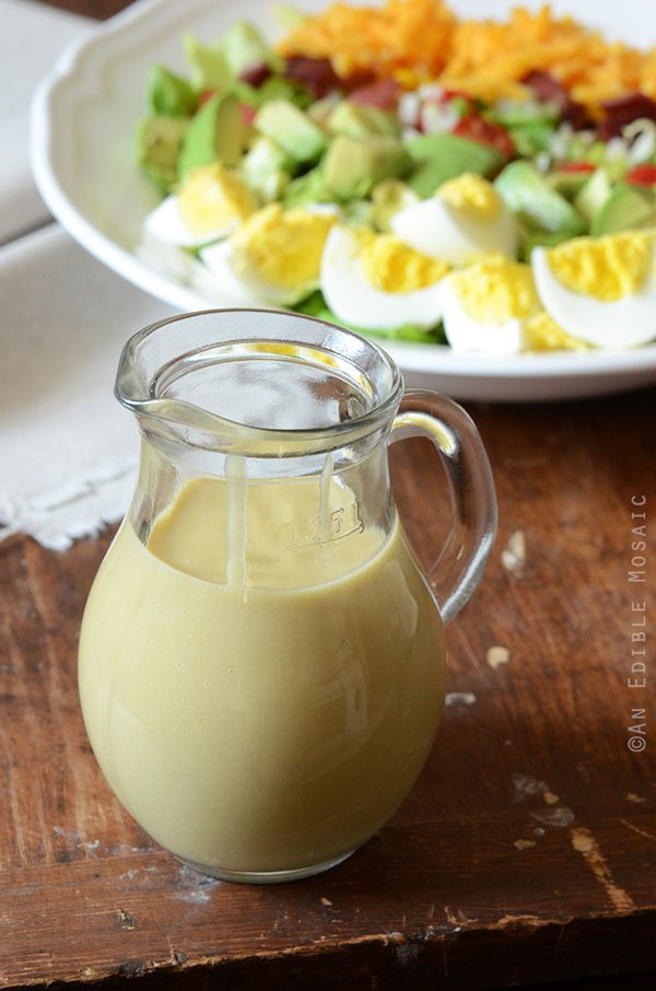 Roasted Garlic Salad Dressing