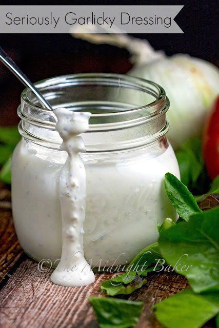 creamy garlic dressing