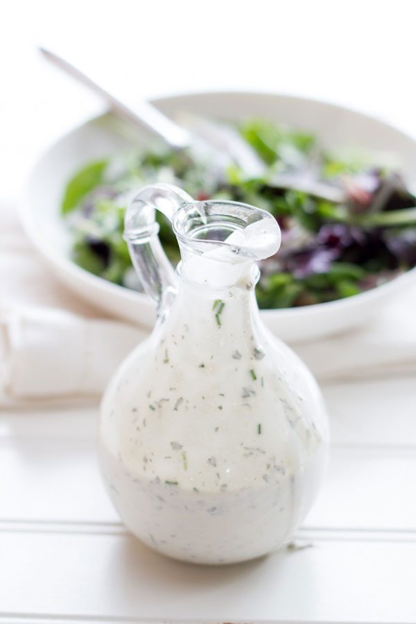 easy garlic dressing