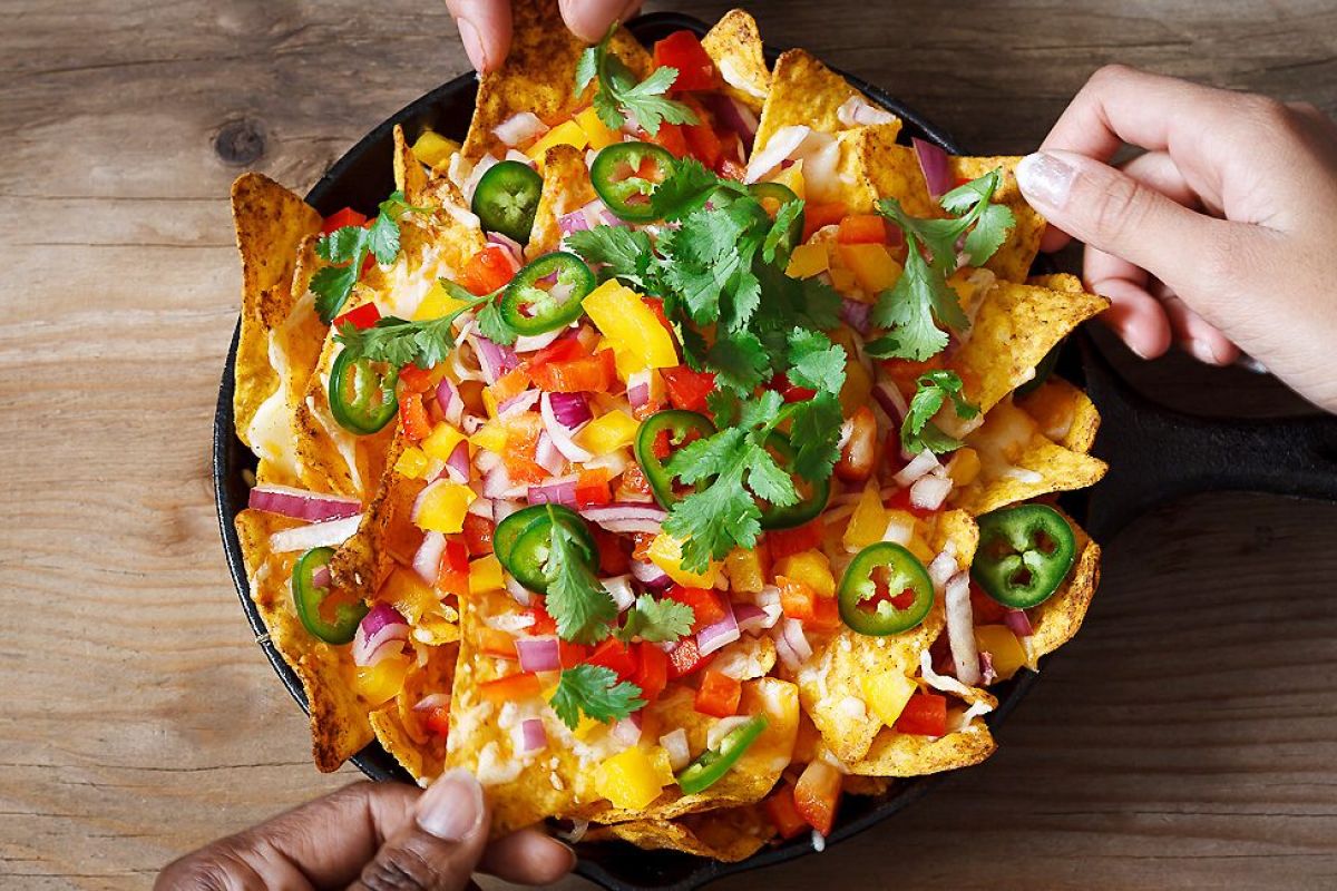 Veggie Nachos
