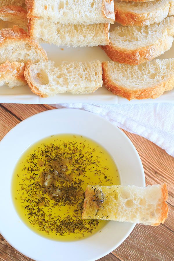 roasted garlic dipping oil recipe