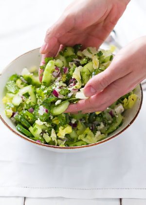 Feta Cucumber Salad Recipe