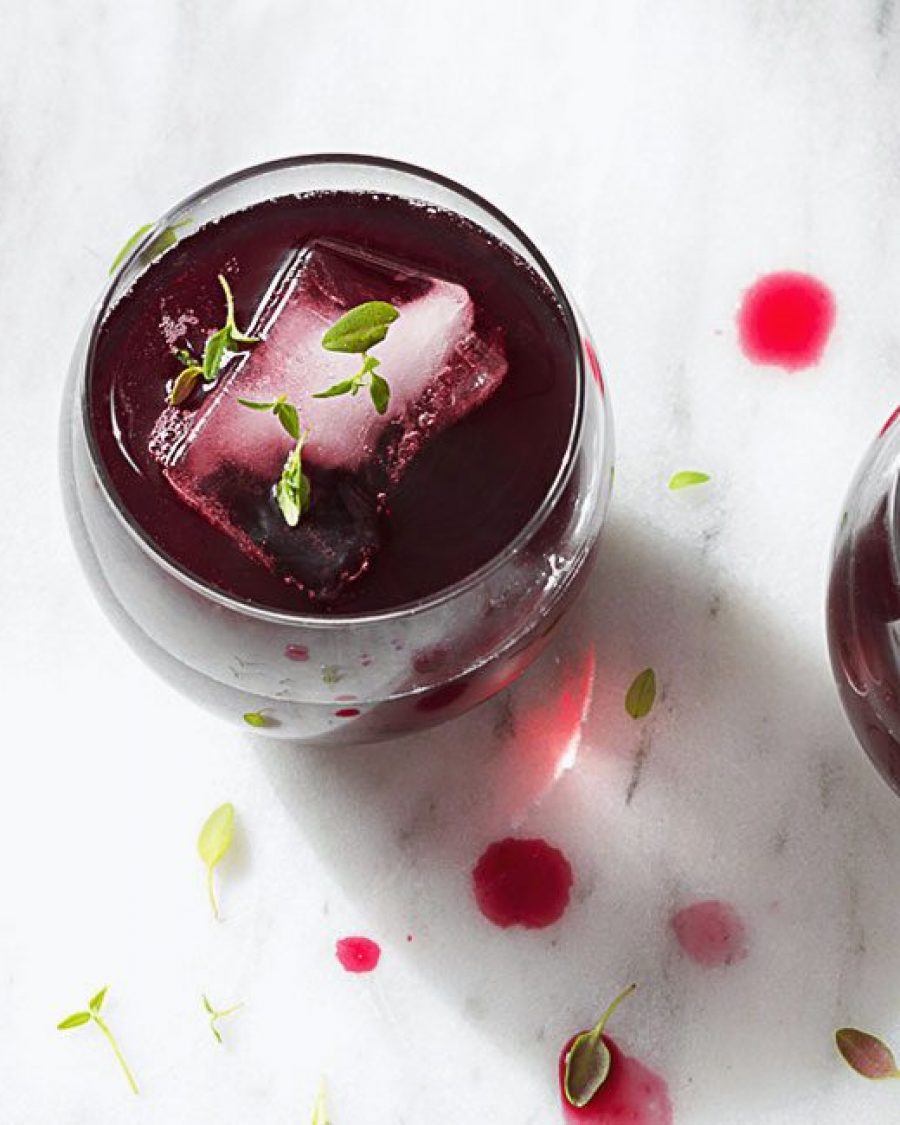 Red Fruits Shrub Cocktail - #recipe by #eatwell101 - https://www.eatwell101.com/red-fruits-shrub-cocktail-recipe