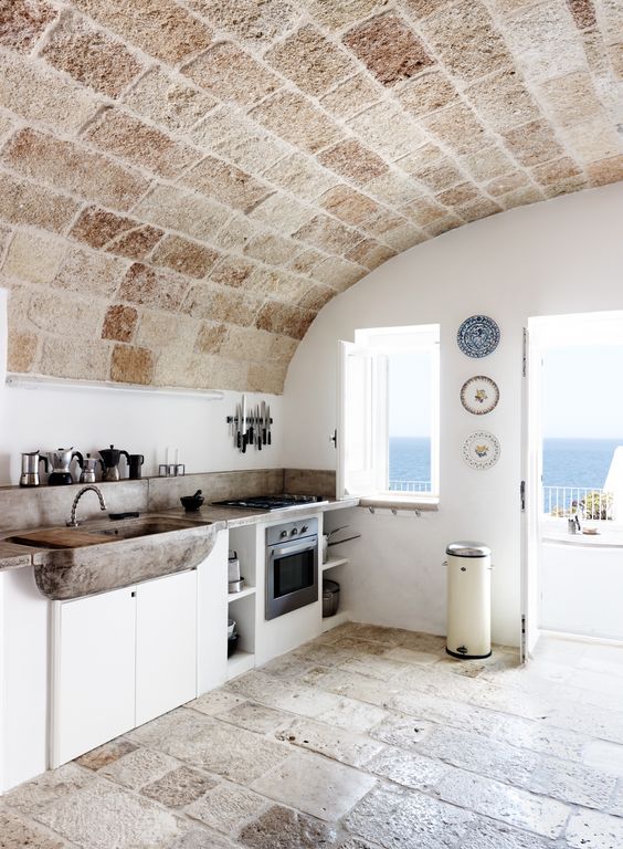 the kitchen of this dreamy home