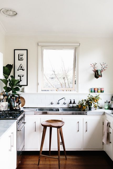 the perfect background to this Kitchen