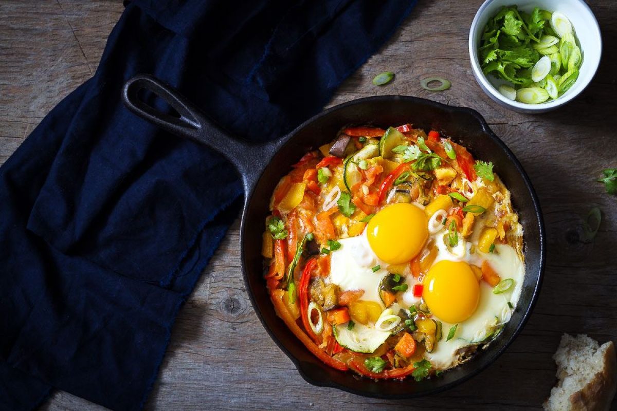 Shakshuka with veggies