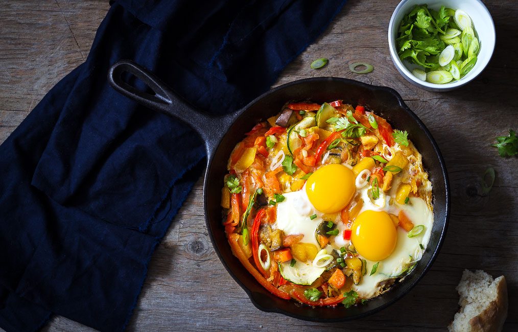 Shakshuka with veggies