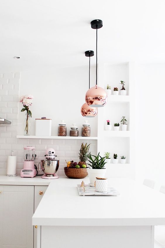 white kitchen