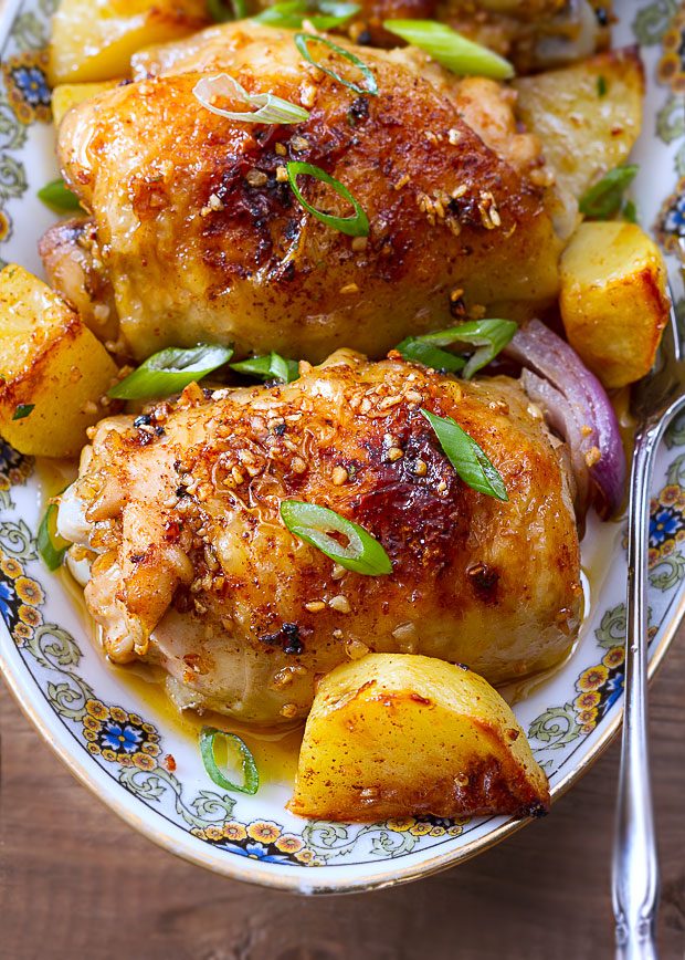 Baked Chicken and Potatoes