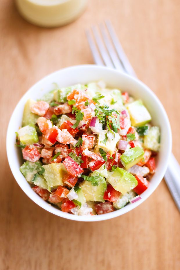 Creamy Avocado Salad