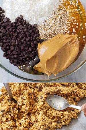 No Bake Peanut Butter Oatmeal Bars