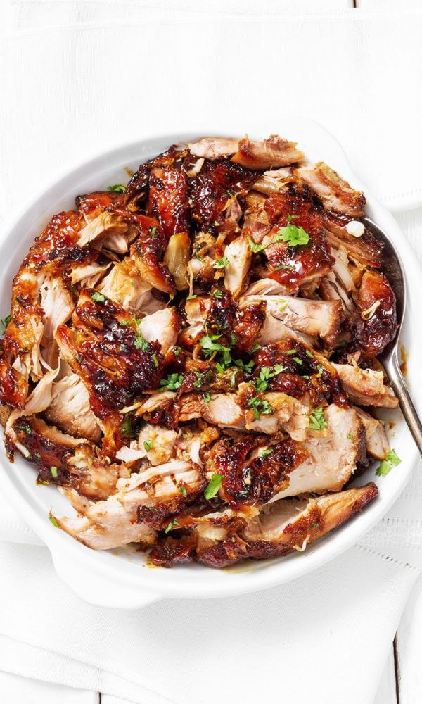 Slow Cooker Honey Turkey Thighs