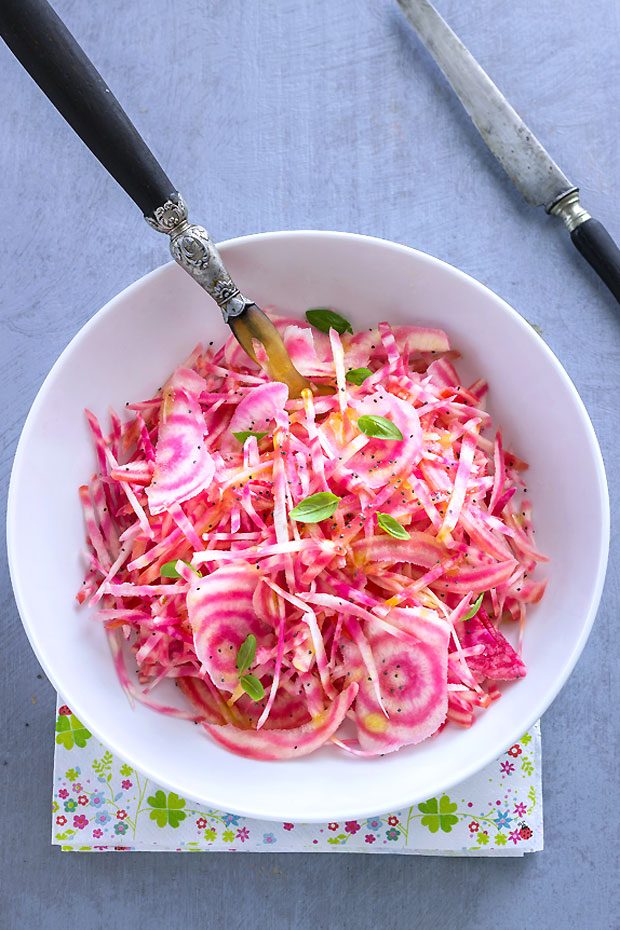 Raw Citrus Beet Salad