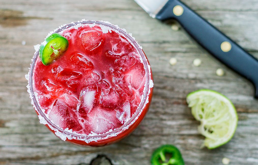 Red Fruit Jalapeño Margarita Recipe