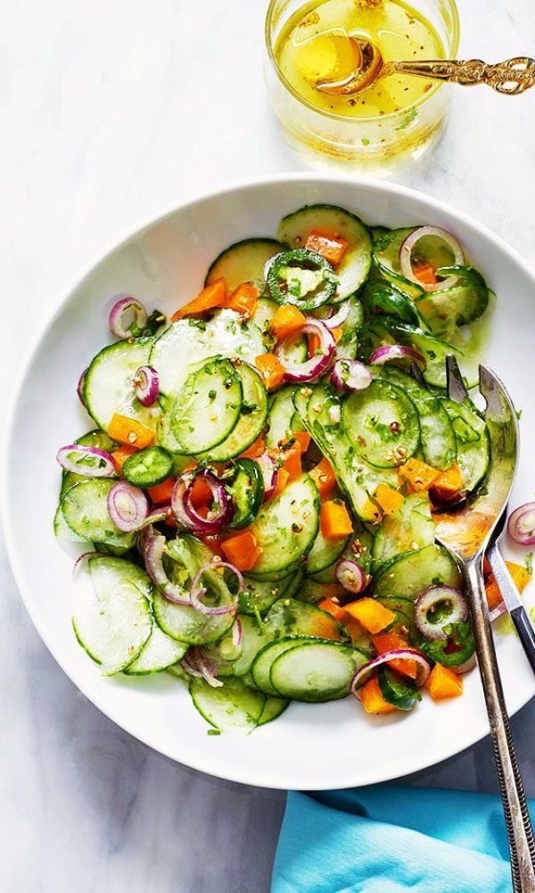 Spicy Cucumber Salad Recipe
