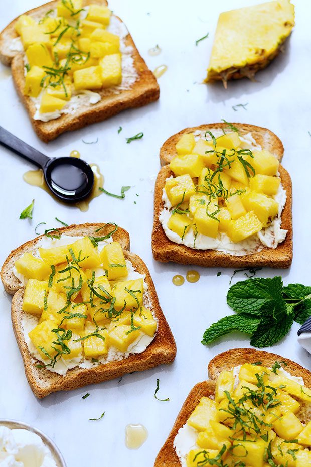 Breakfast toast-recipe-idea