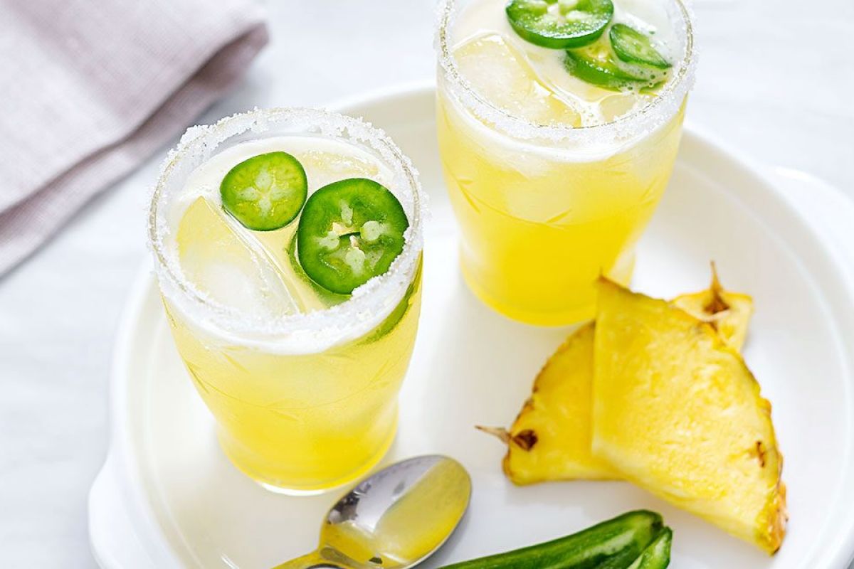 Spiced Pineapple Paloma