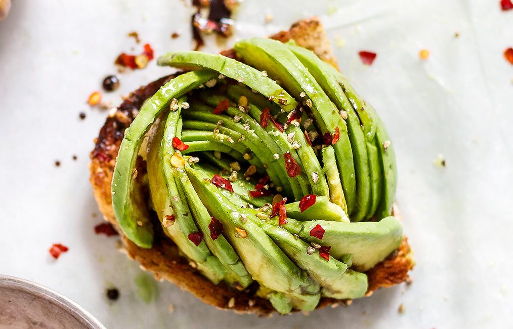 Honey Balsamic Avocado Toast