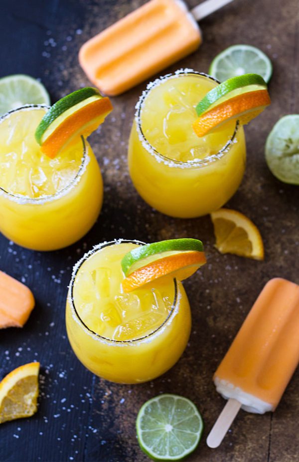 creamsicle margaritas cocktail recipe