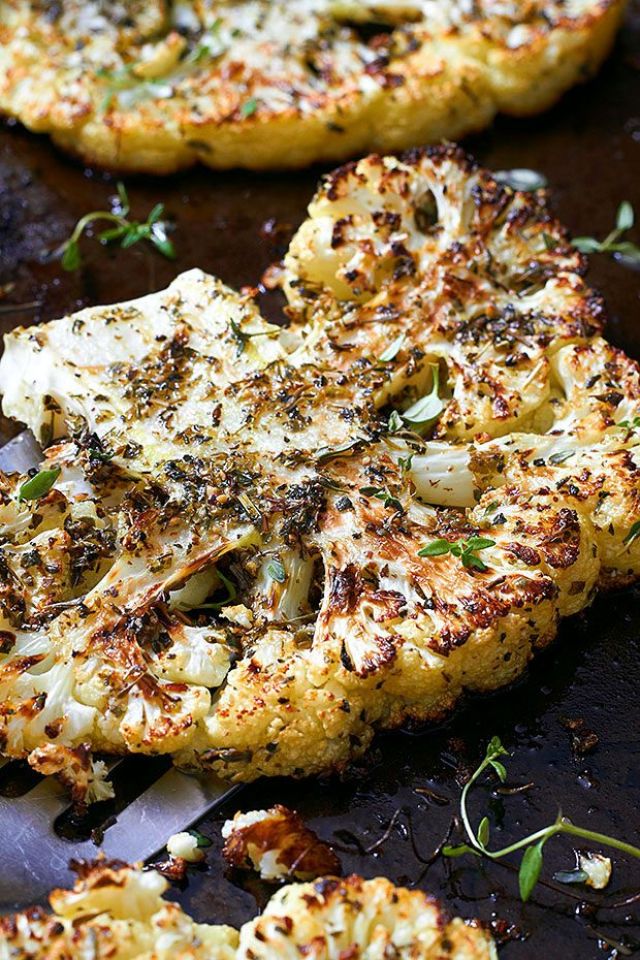 Roasted Cauliflower Steaks