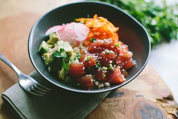 poke bowl healthy recipe