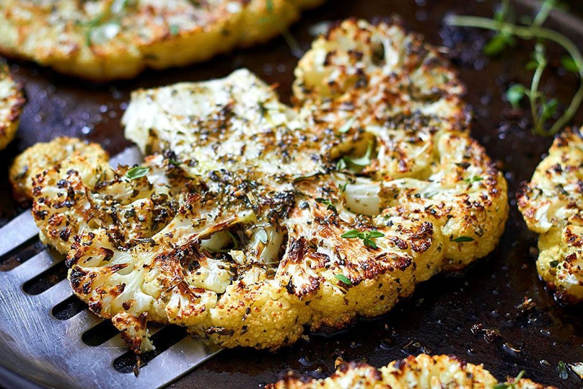 Roasted Cauliflower Steaks