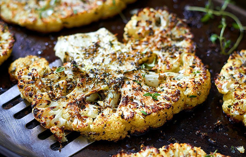 Roasted Cauliflower Steaks