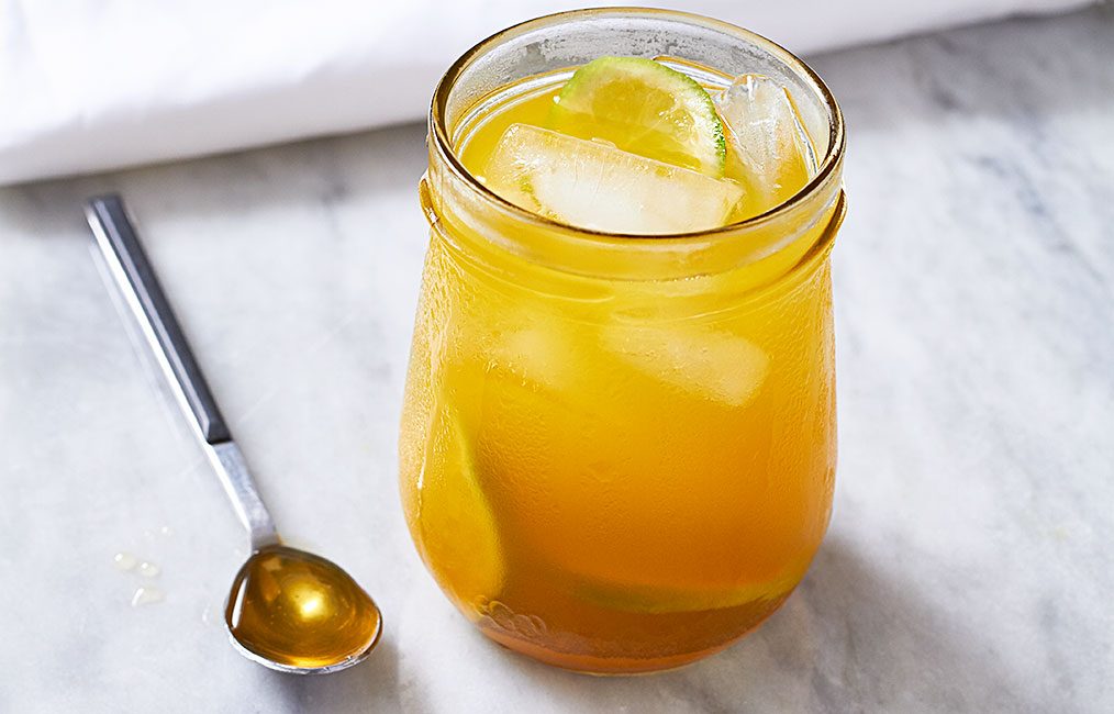 Iced Turmeric Green Tea