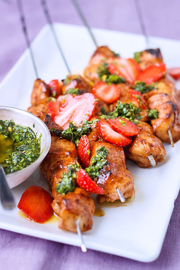 Grilled-chicken-withherb-sauce