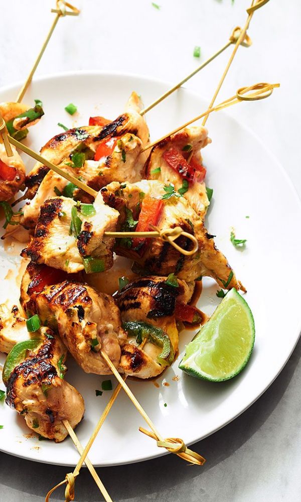 Cilantro Lime Grilled Chicken Tenders