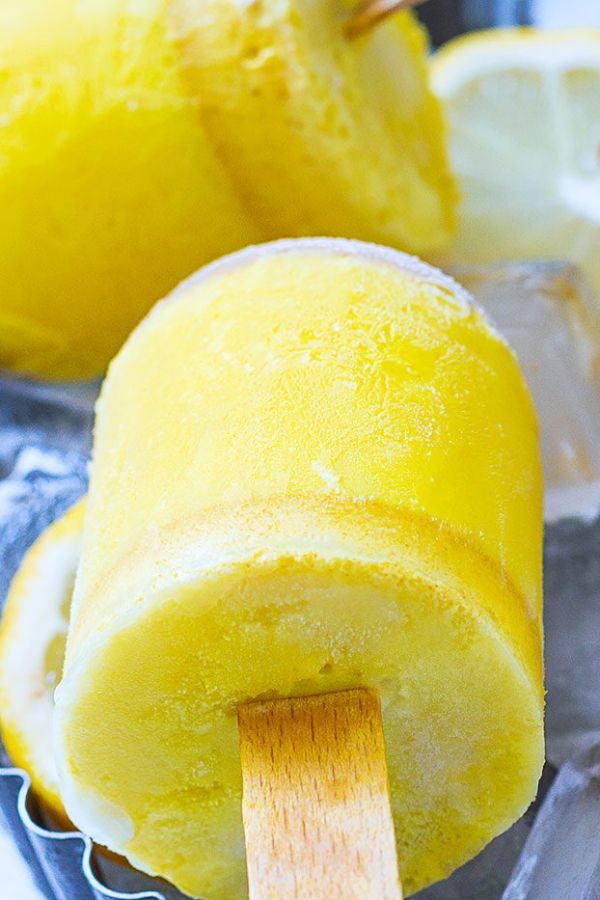 Golden Milk Turmeric Popsicles - #recipe by #eatwell101 - https://www.eatwell101.com/turmeric-popsicles-recipe