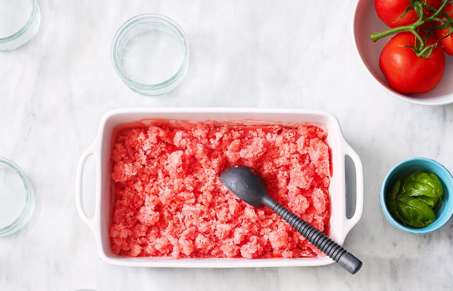 how to make tomato granita
