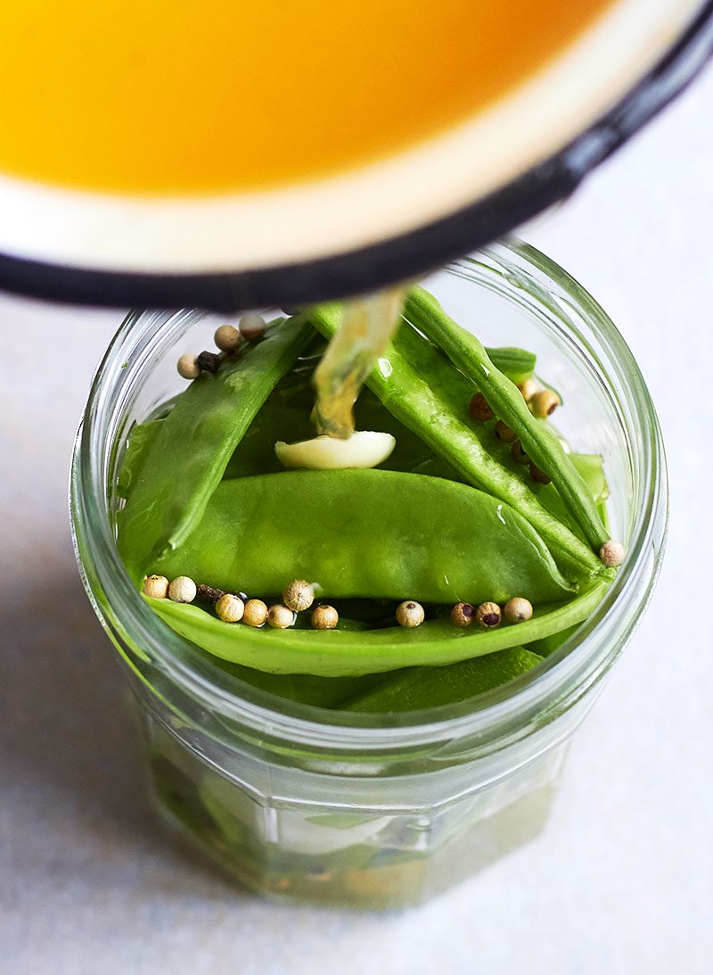 Pickled Snow Peas Recipe — Eatwell101