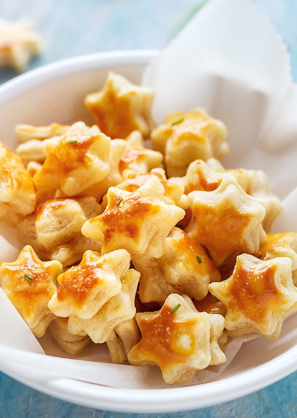 Parmesan Puff Stars