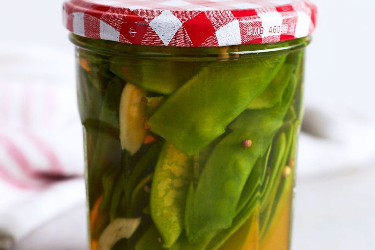 Pickled Snow Peas