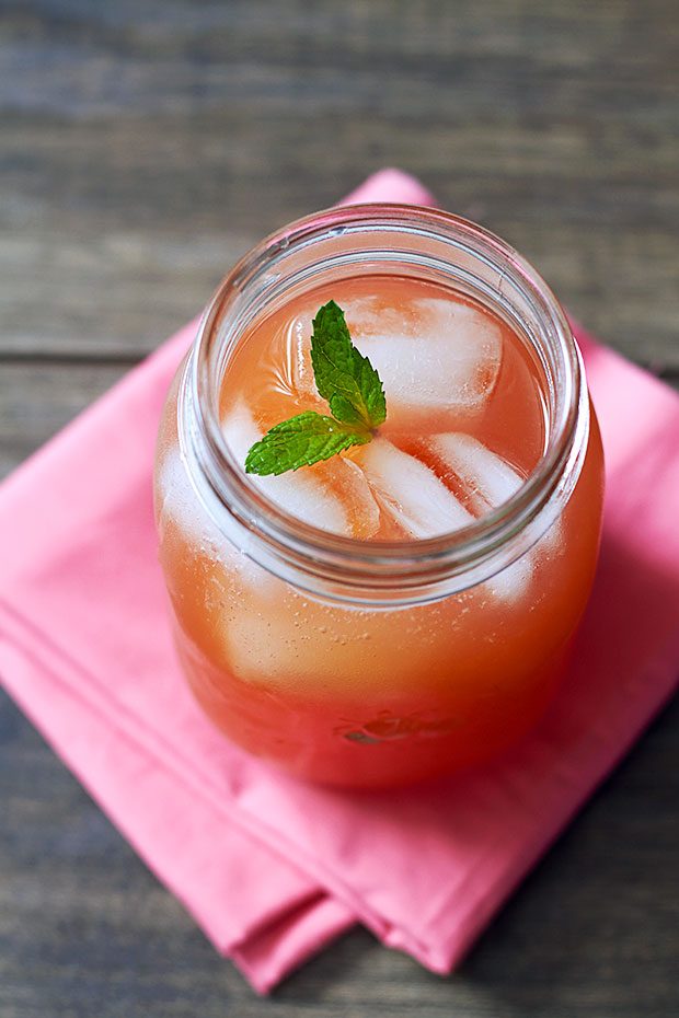 Refreshing Agua Fresca With Cucumber + Strawberry