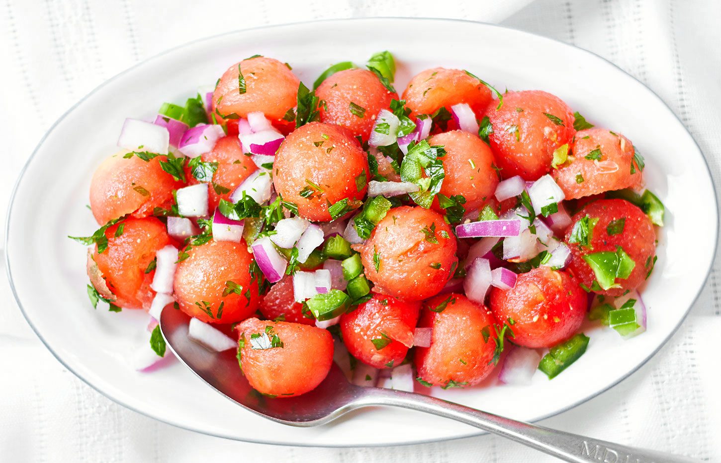 Jalapeño Watermelon Salad