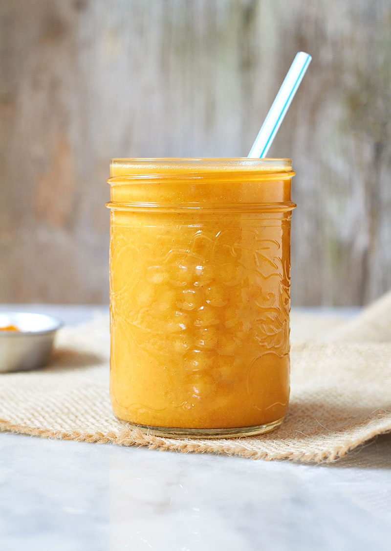 Banana Mango Turmeric Smoothie Recipe — Eatwell101