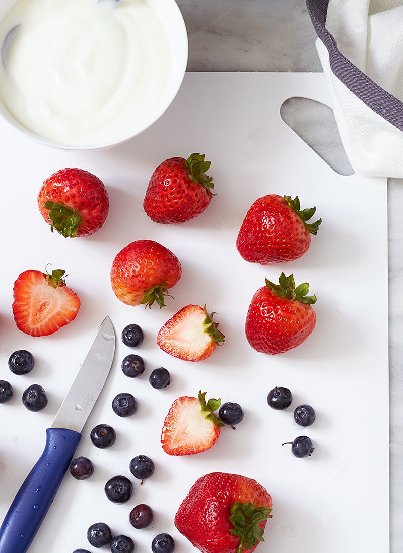 strawberry blueberry bowl recipe