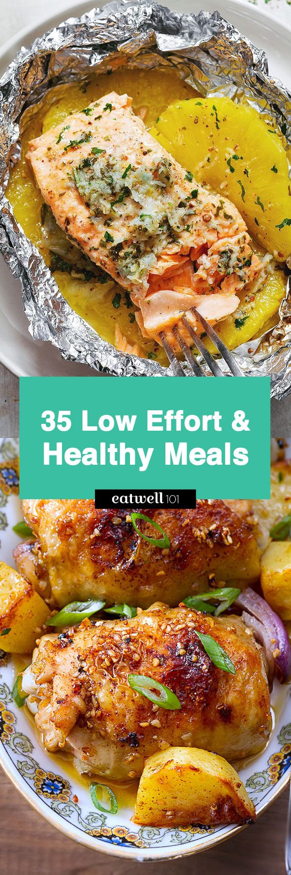 Healthy Dinner Recipes — Easy and low effort recipes, on the table in less than 30minutes.