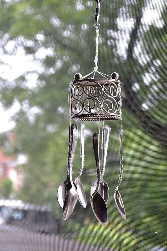 Recycled Spoons Wind Chimes